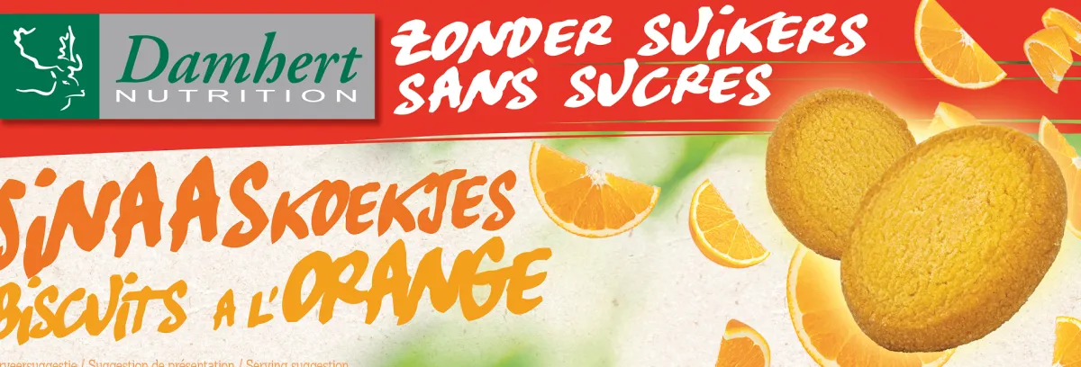 Outlet Damhert Sinaaskoekjes zonder suikers