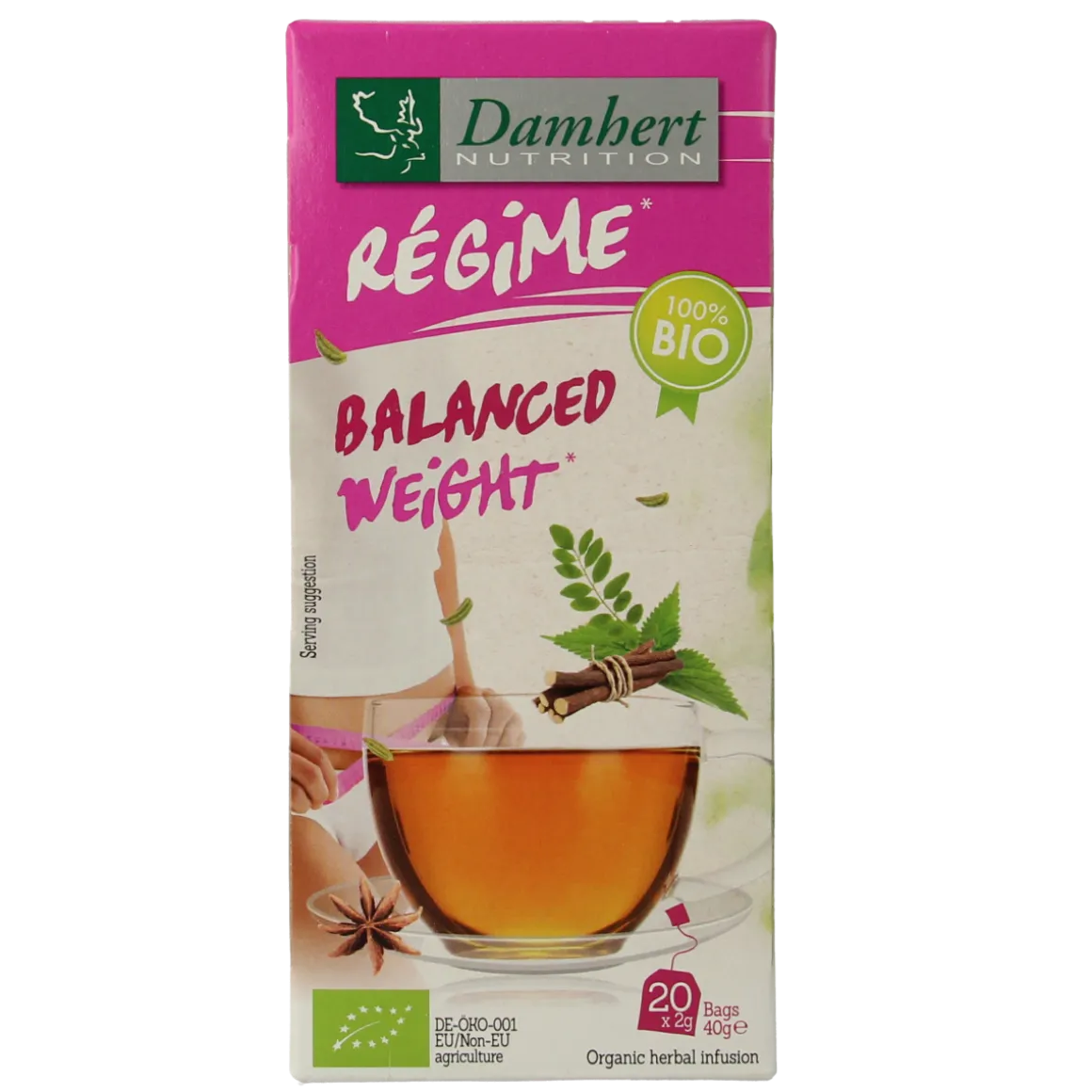 Damhert Tea time ideaal gewicht thee bio