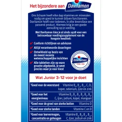 Davitamon Junior 3-12 framboos
