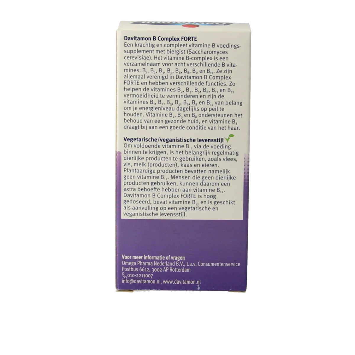 Davitamon Vitamine B complex forte