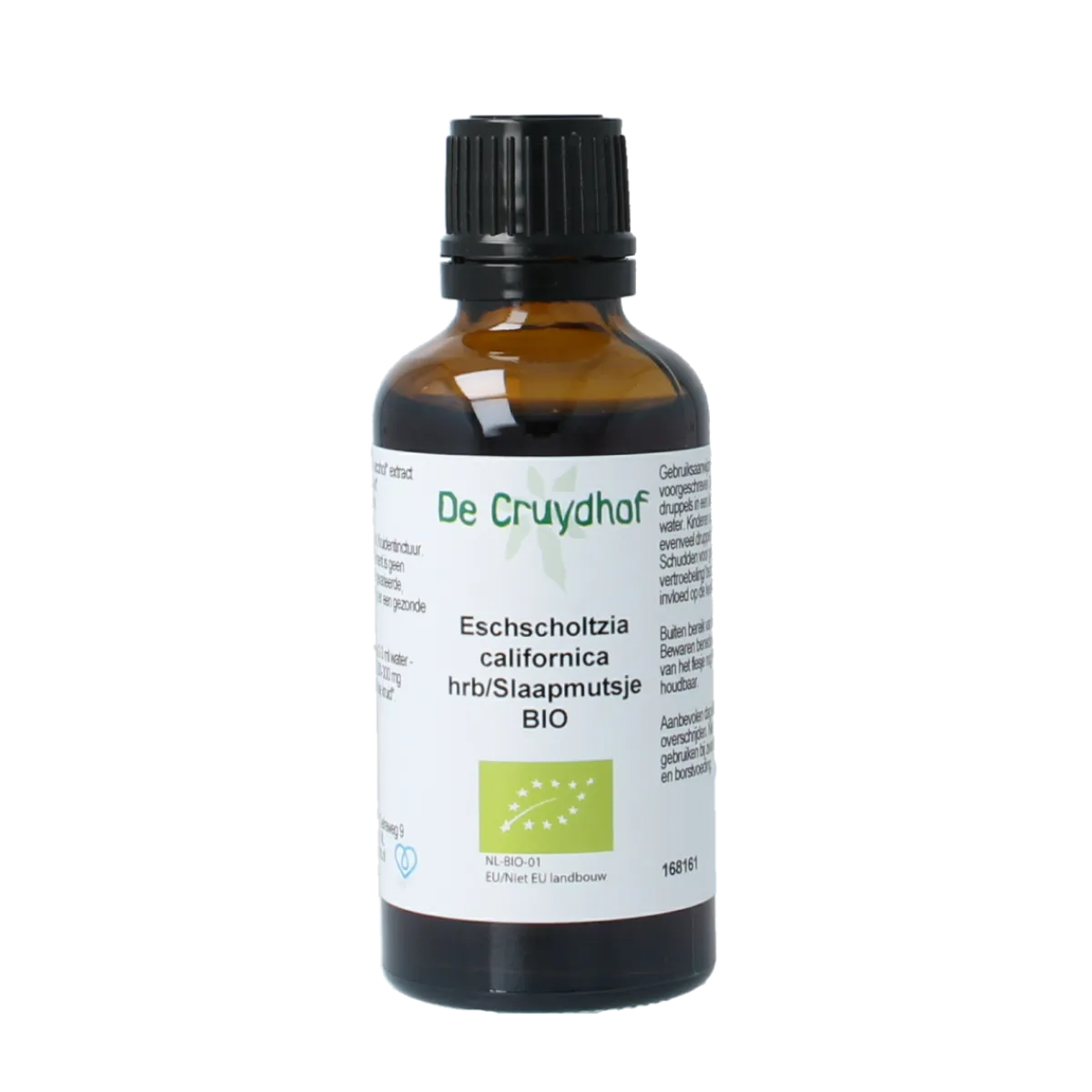 Sale De Cruydhof Eschscholtzia calif / slaapmutsje tinctuur bio