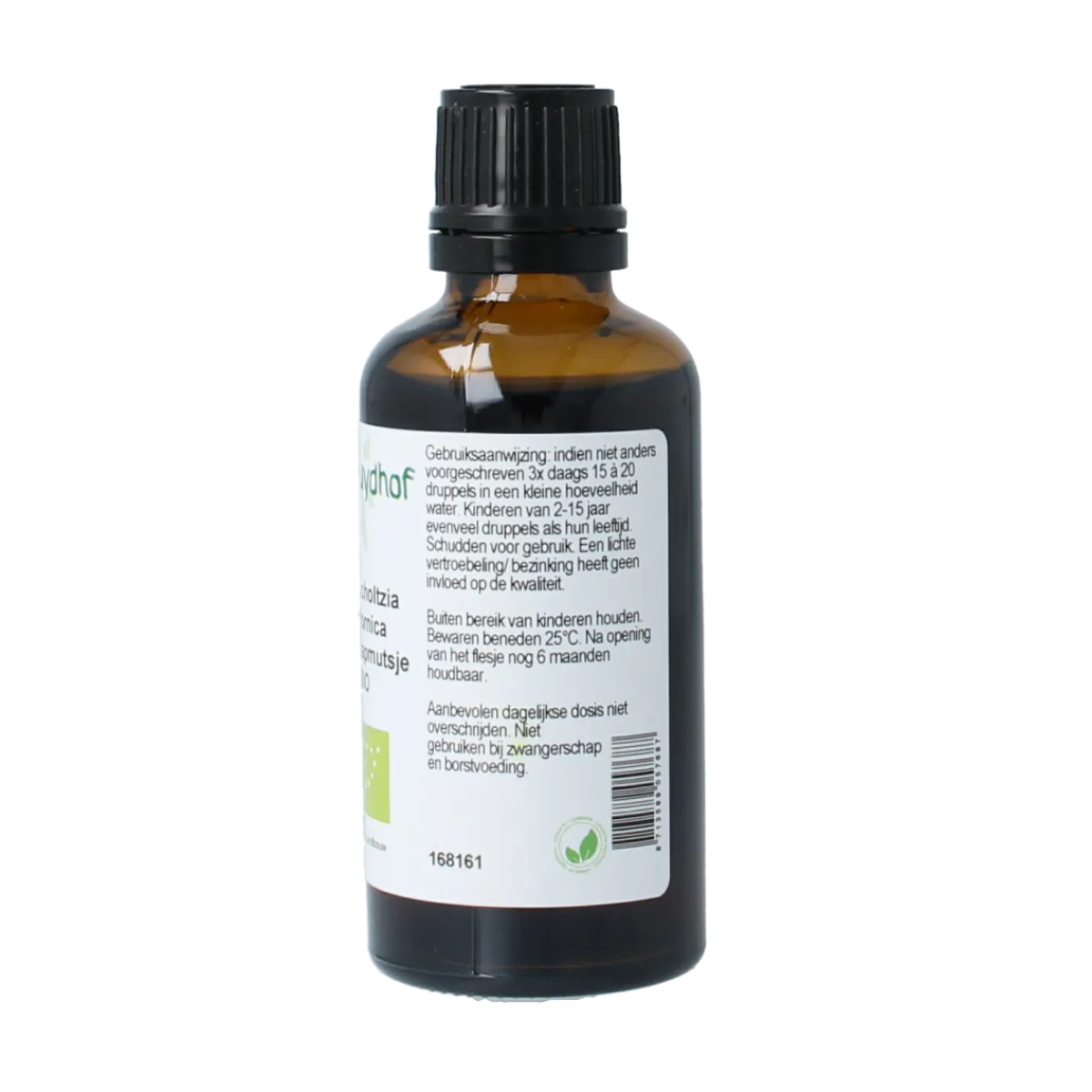 Sale De Cruydhof Eschscholtzia calif / slaapmutsje tinctuur bio