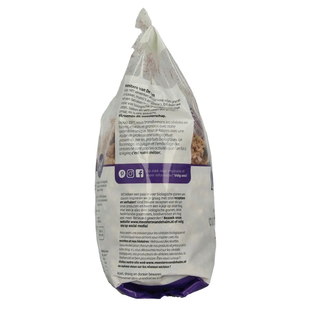 Clearance De Halm Crunchy granola haver fruit bio