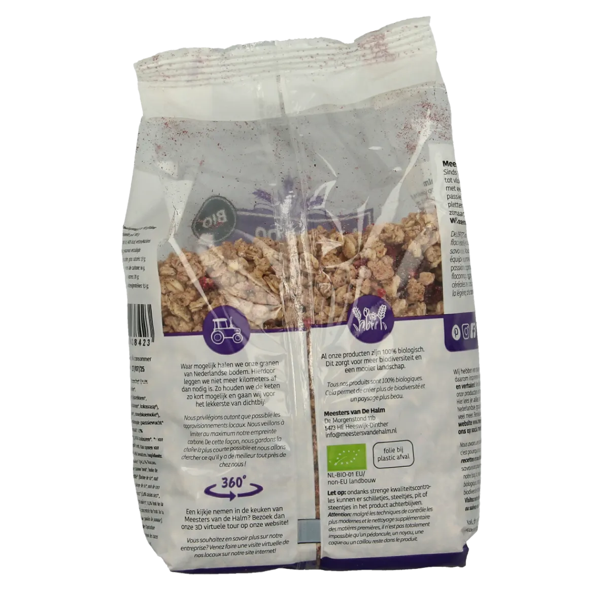 Clearance De Halm Crunchy granola haver fruit bio