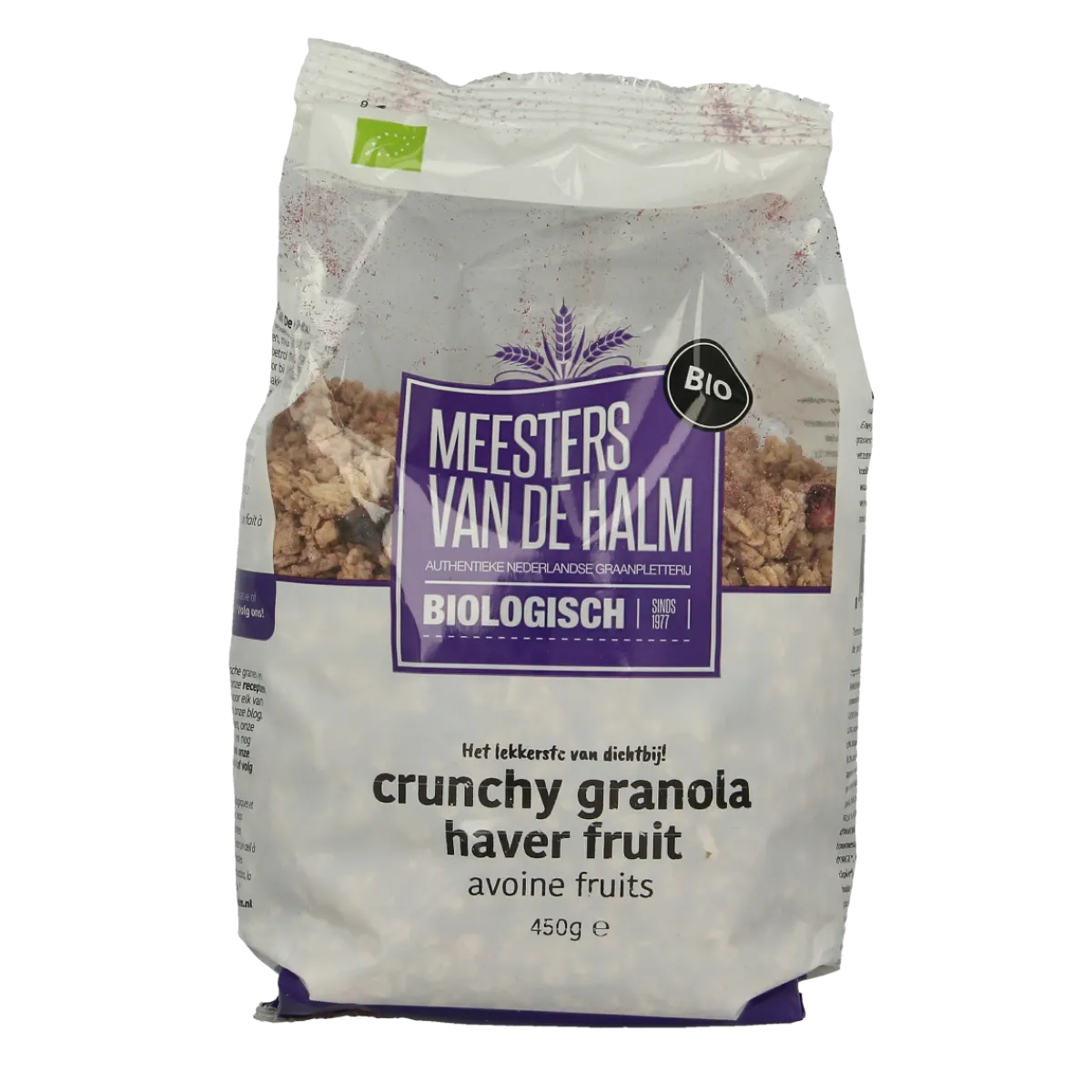 Clearance De Halm Crunchy granola haver fruit bio