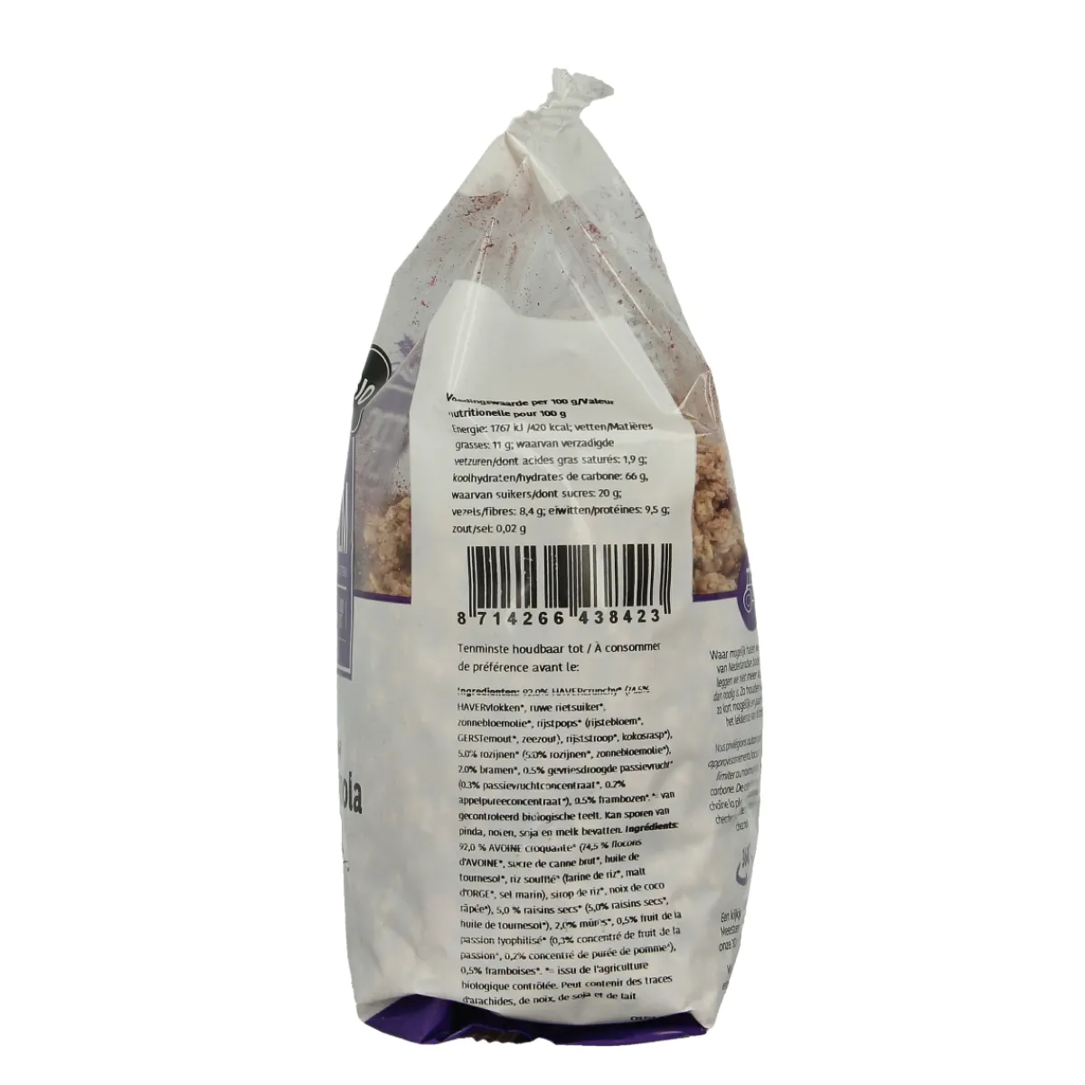 Clearance De Halm Crunchy granola haver fruit bio