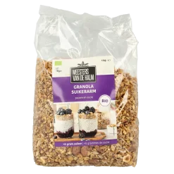 De Halm Granola suikerarm bio