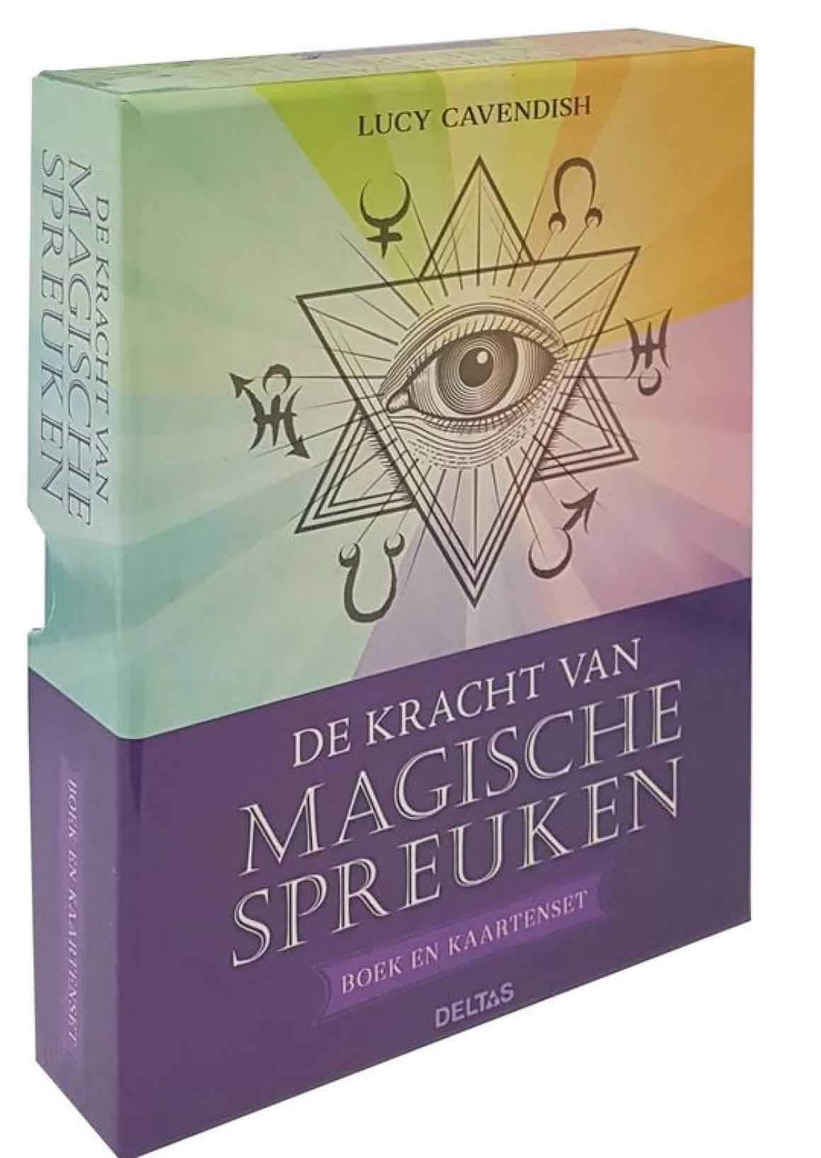 Deltas De kracht van magische spreuken boek en kaart