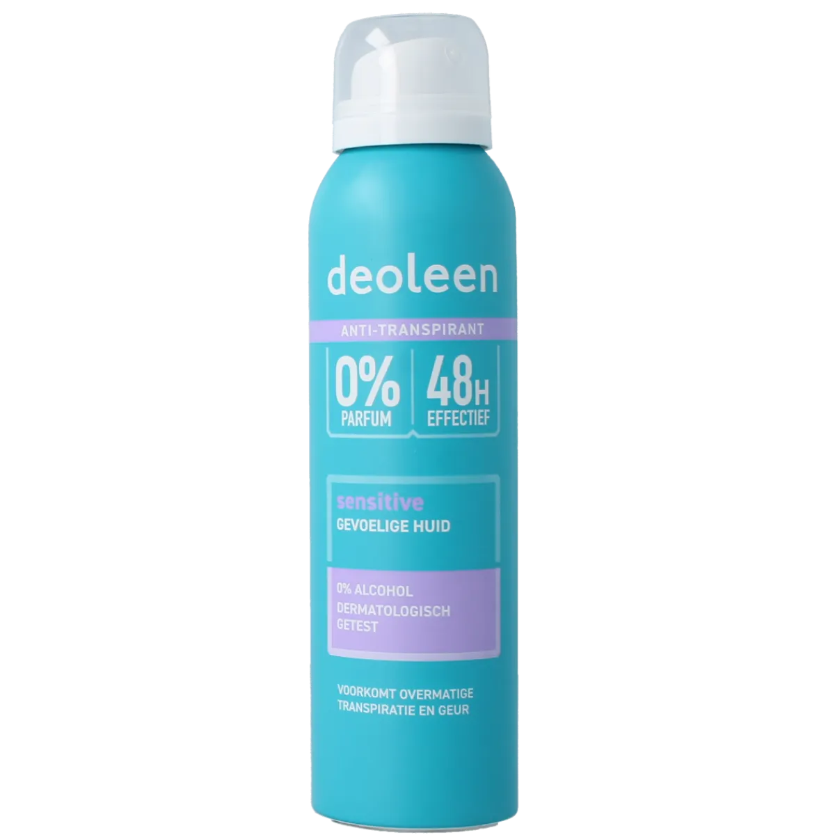 Best Deoleen Deodorant spray satin sensitive zonder alcohol
