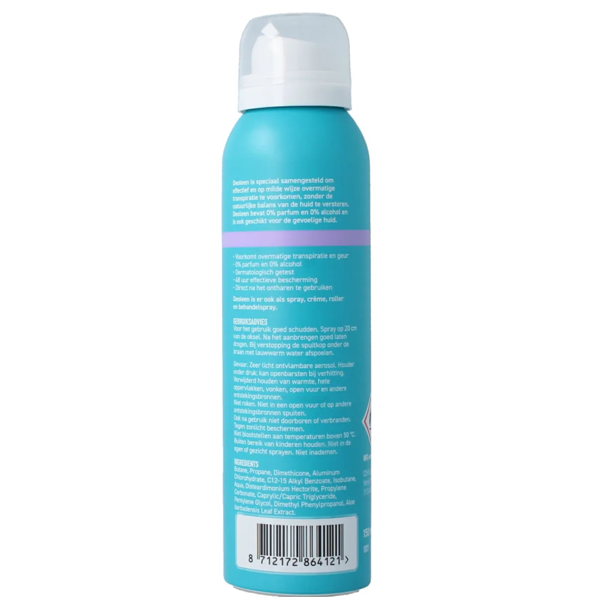 Best Deoleen Deodorant spray satin sensitive zonder alcohol