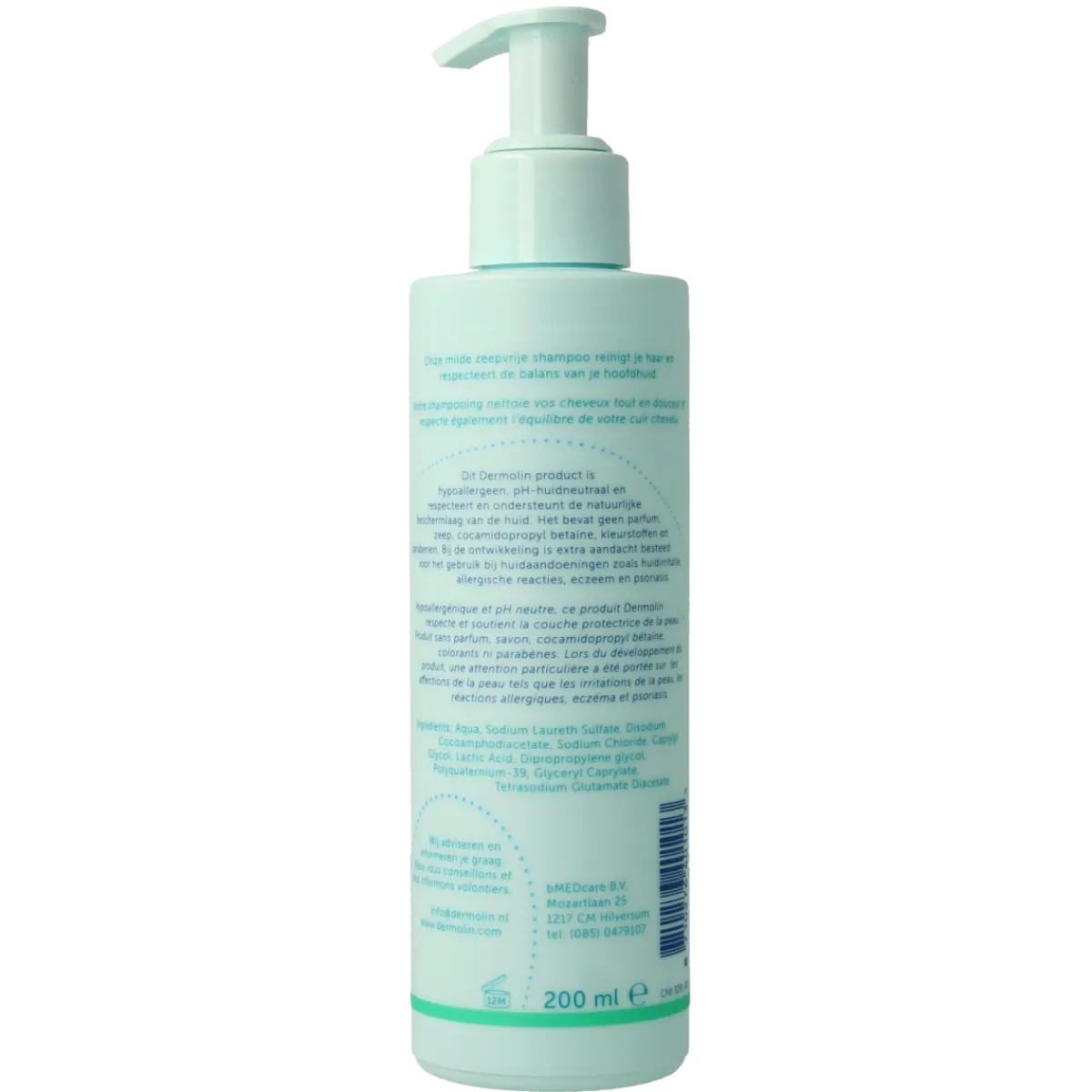 Dermolin Shampoo CAPB vrij