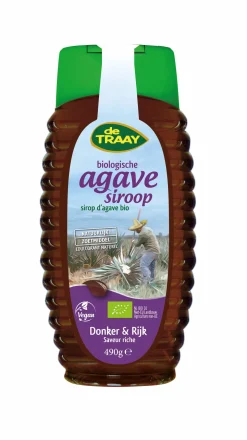 de Traay Agavesiroop donker en rijk bio
