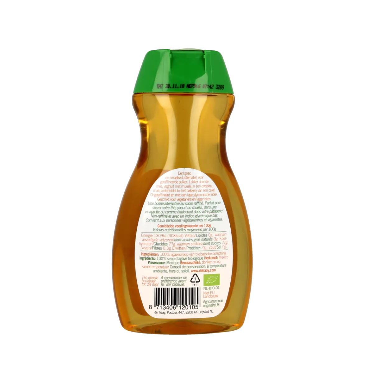 de Traay Agavesiroop licht & mild bio