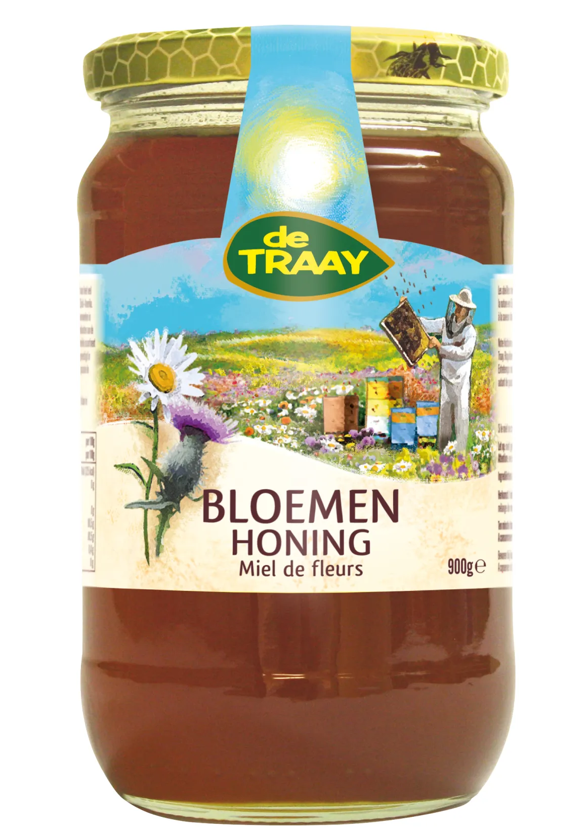 de Traay Bloemenhoning creme