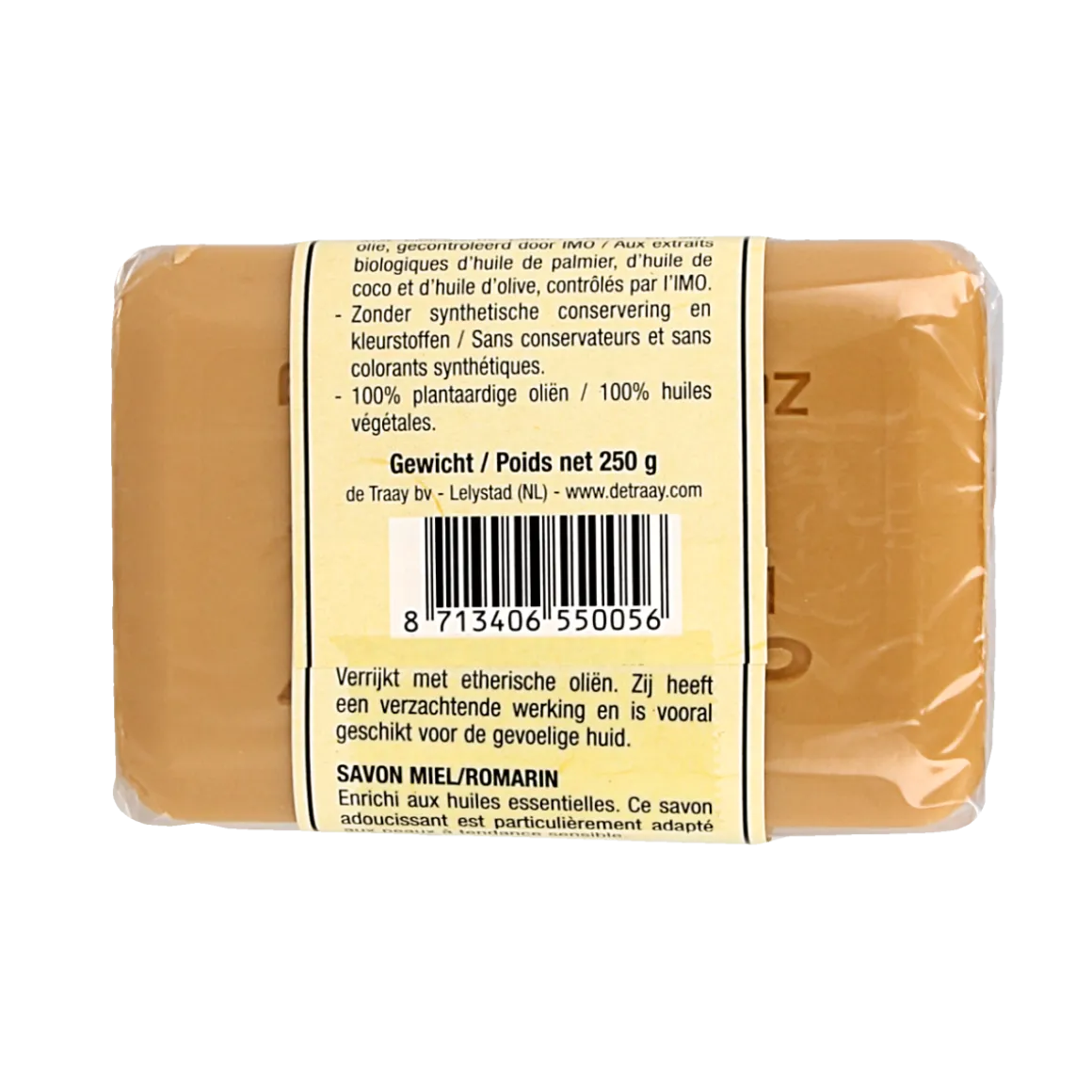 de Traay Zeep honing/rozemarijn bio