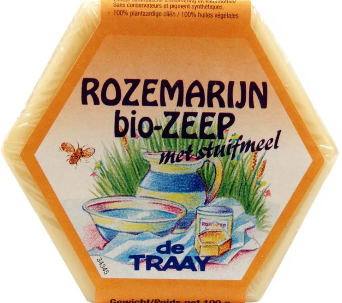 de Traay Zeep rozemarijn/stuifmeel bio