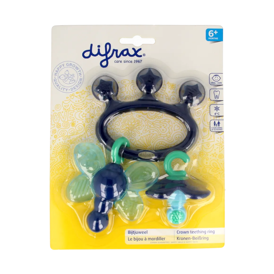 Difrax Bijtjuweel assorti