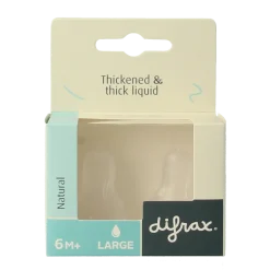 Best Difrax Flesspeen large natural 6+ maanden