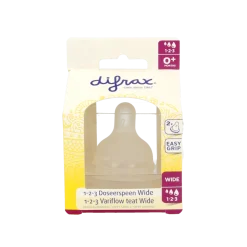 Difrax Flesspeen soft breed 1-2-3
