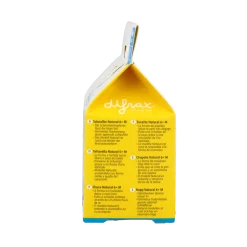 Hot Difrax Fopspeen natural 6+ maanden met ring
