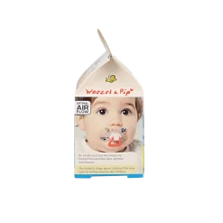 Hot Difrax Fopspeen natural 6+ maanden Woezel & Pip