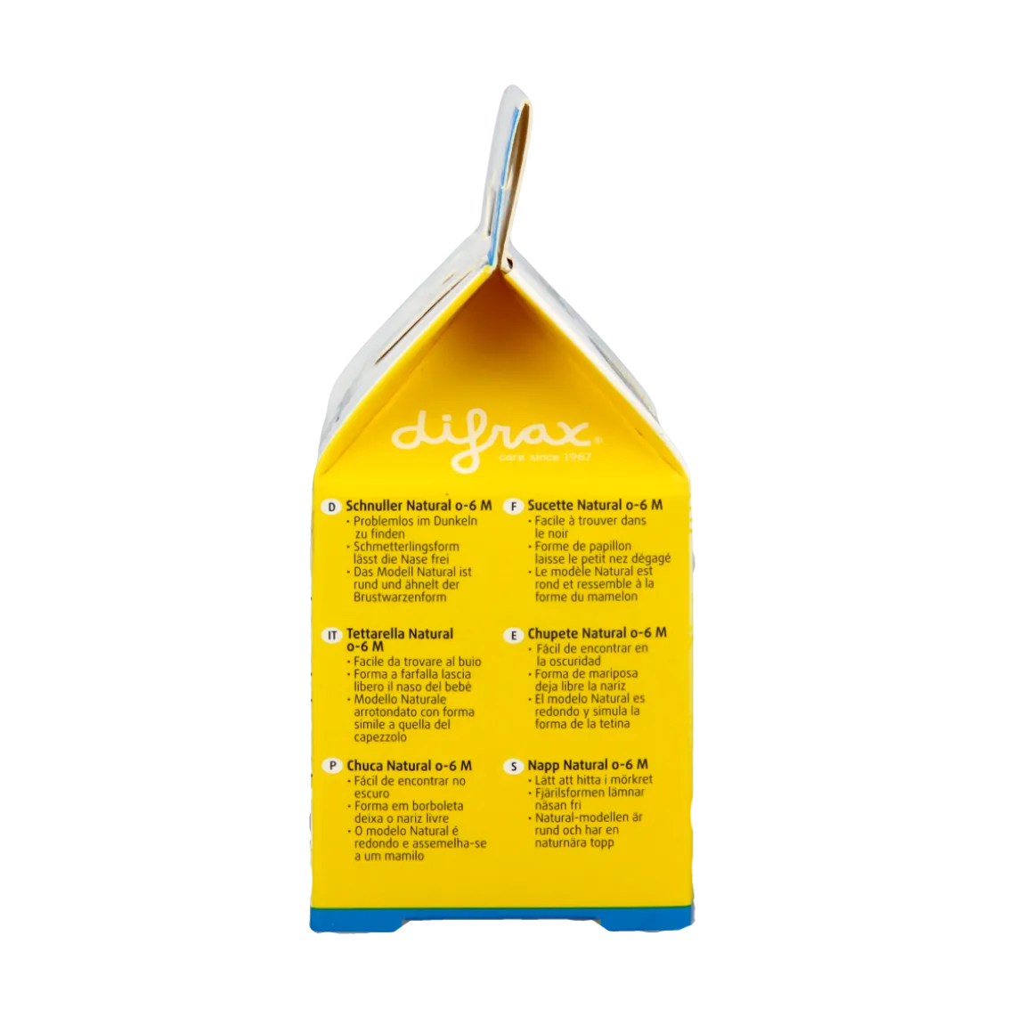 Discount Difrax Fopspeen natural 12+ maanden assorti