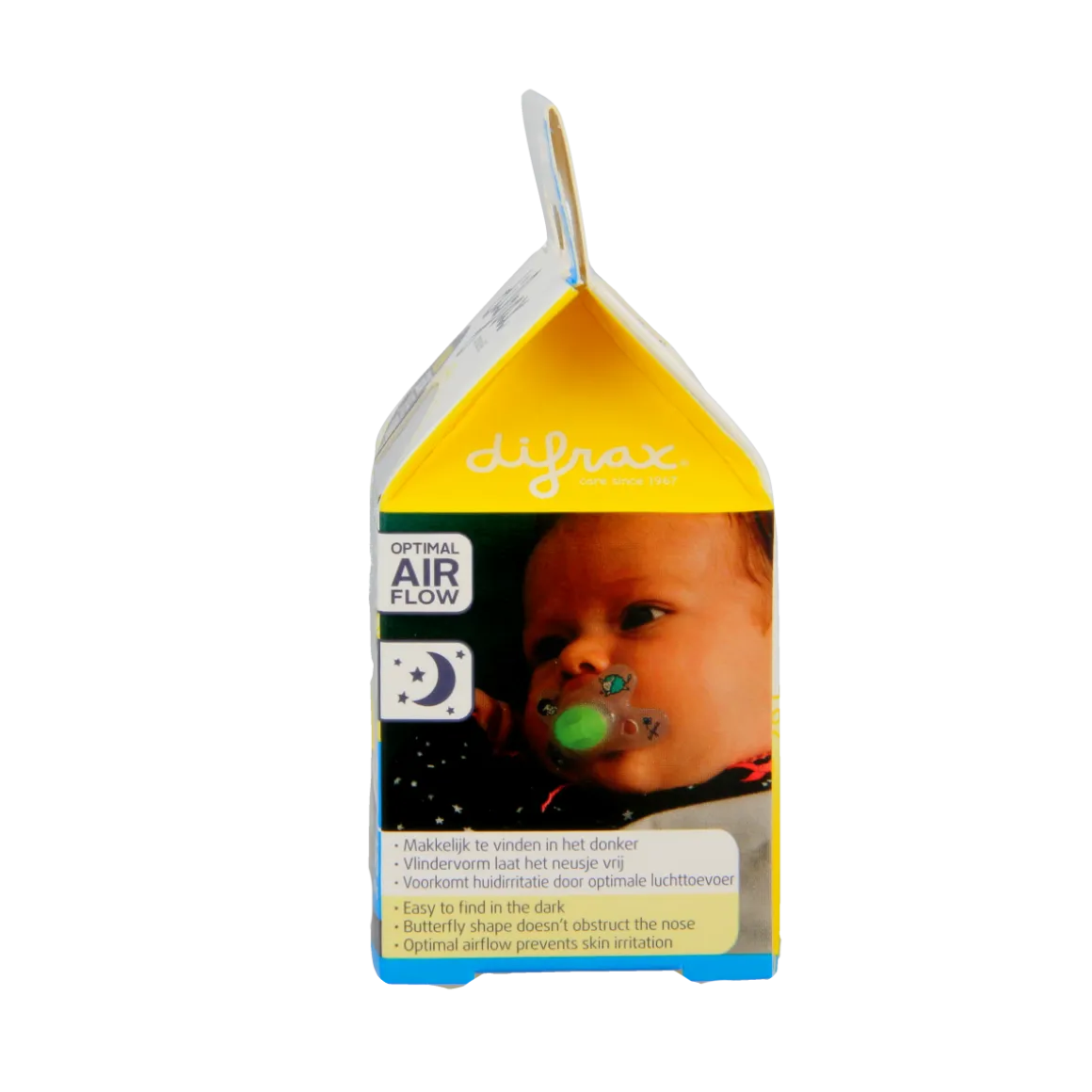 Discount Difrax Fopspeen natural 12+ maanden assorti