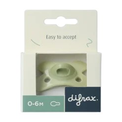 Difrax Fopspeen natural 0-6 meerdere kleuren