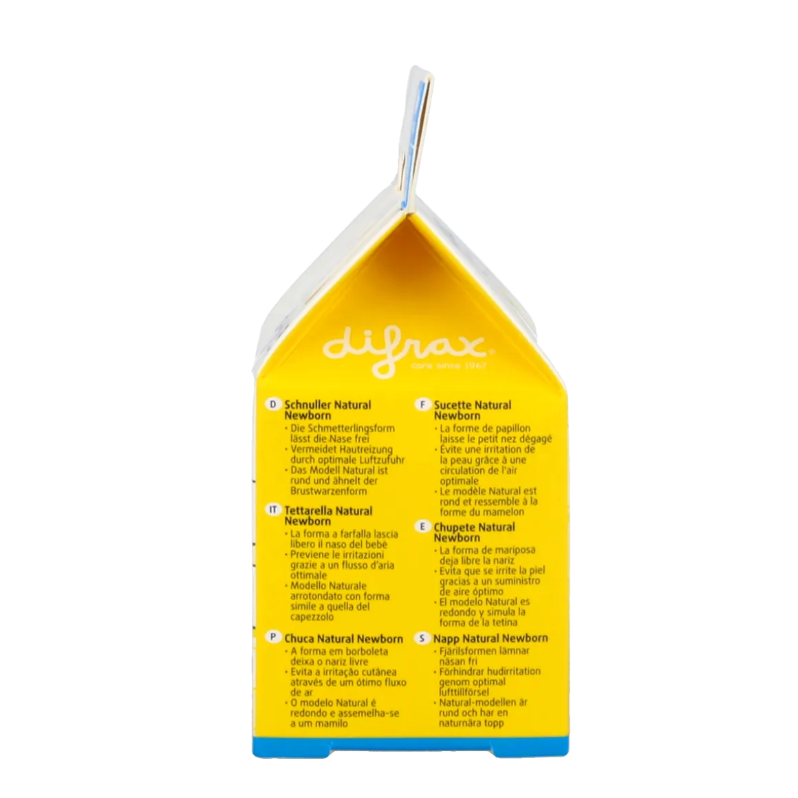 Difrax Fopspeen natural newborn