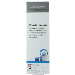 Online Diversen Aerochamber + flow VU mondstuk blauw
