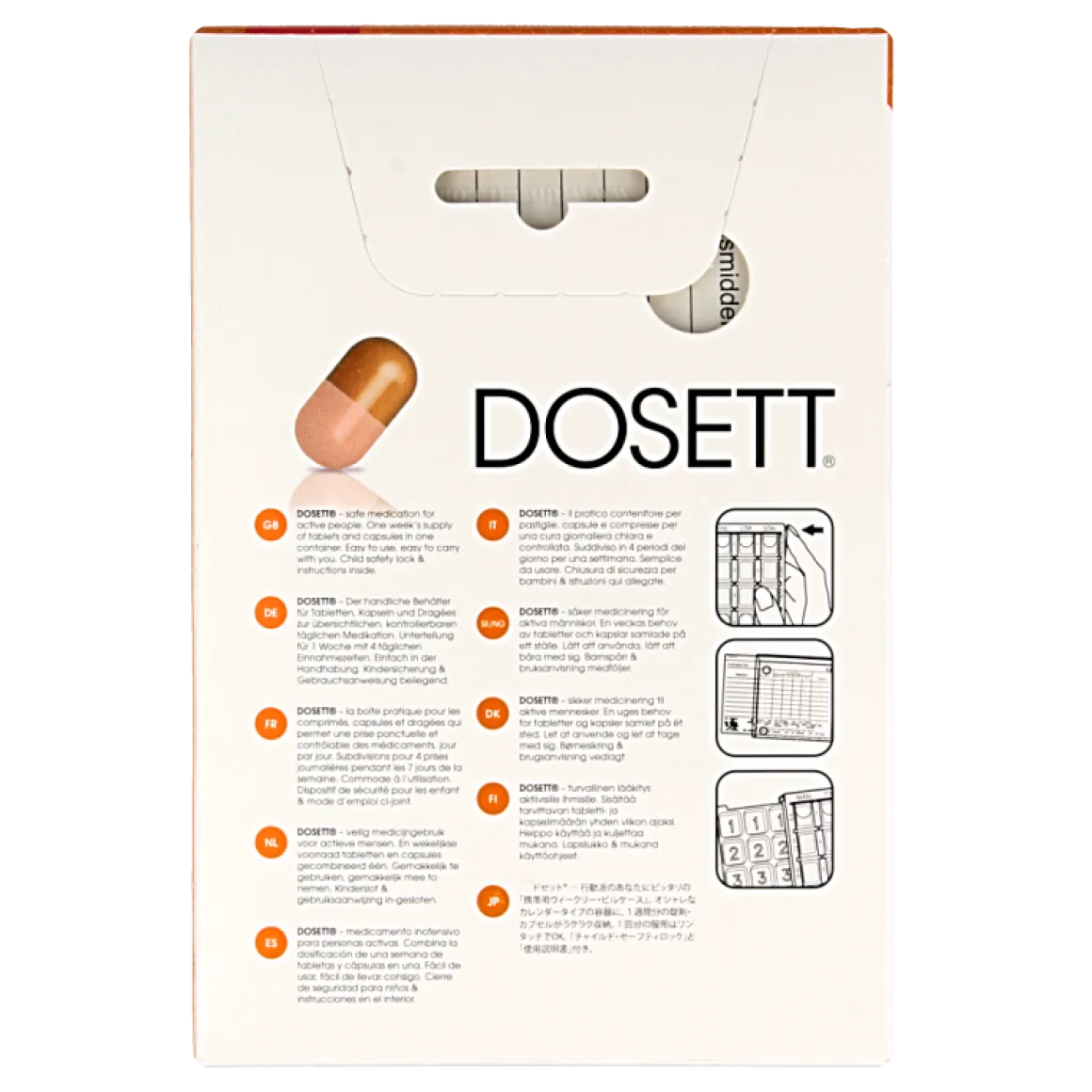 Dosett Doseerbox medicator