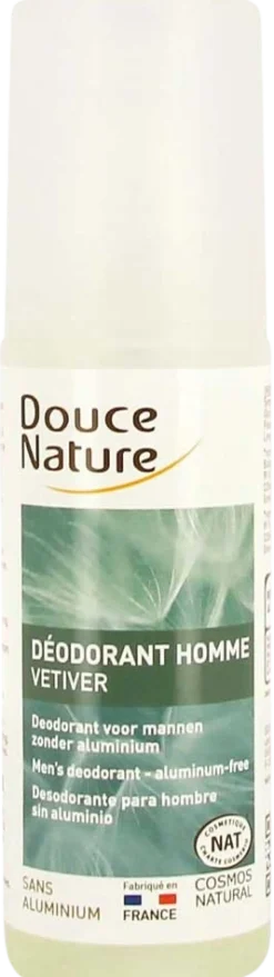 Douce Nature Deodorant spray mannen bio