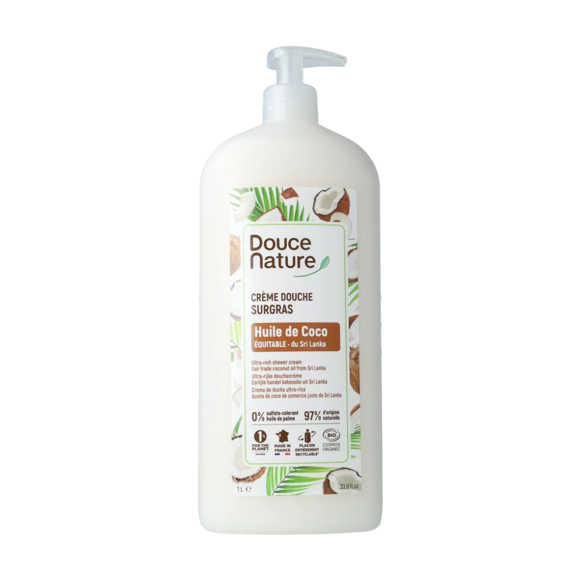 Douce Nature Douchecreme kokos bio