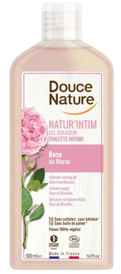 Douce Nature Natur intim intieme wasgel rose bio
