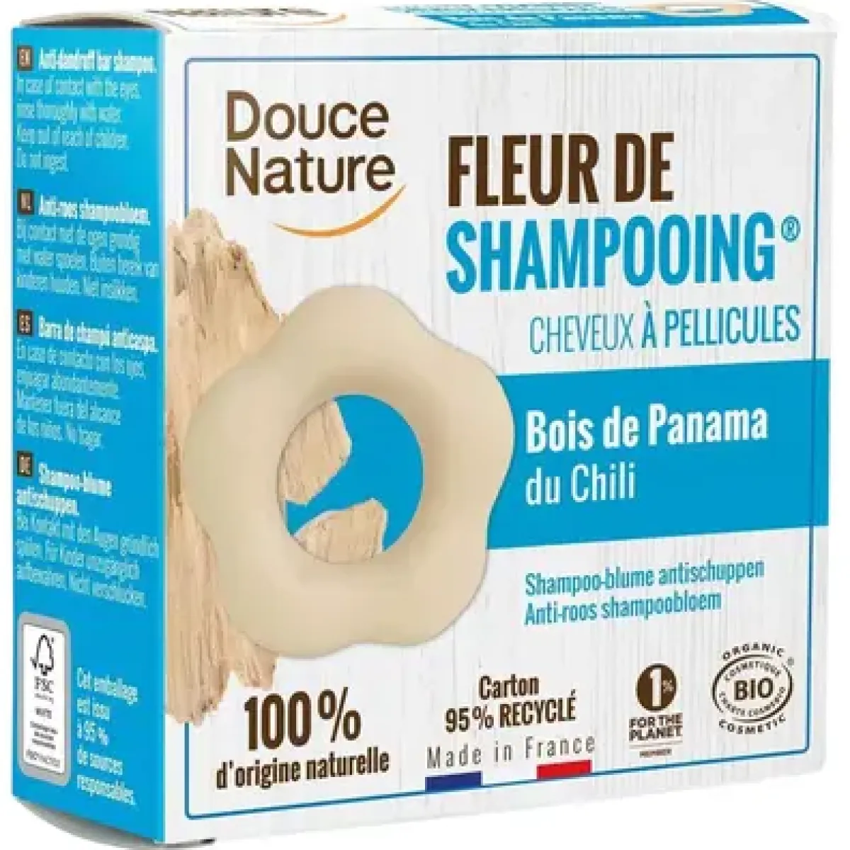 New Douce Nature Shampoo bar antiroos met tea tree bio