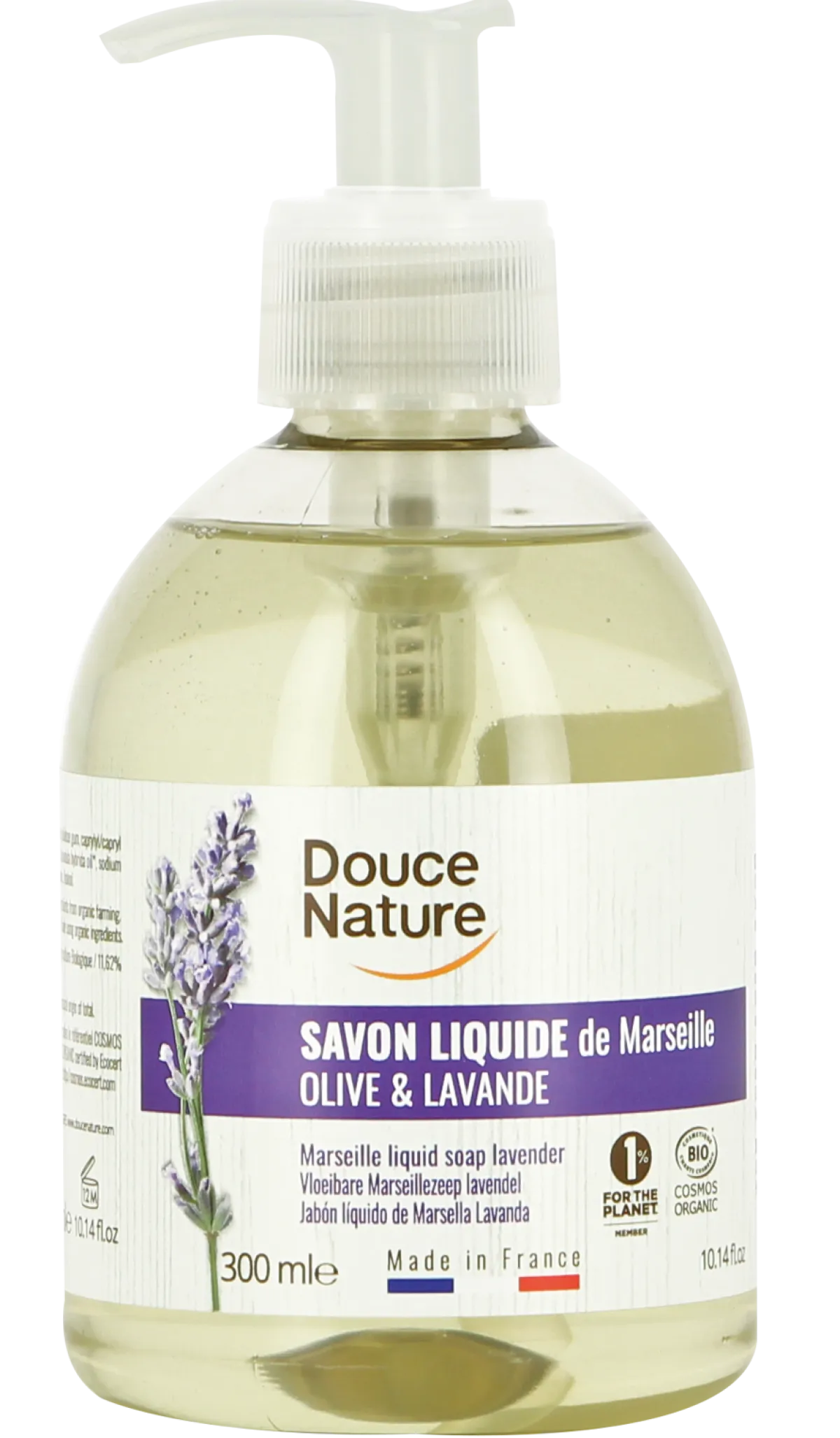 Outlet Douce Nature Zeep Marseille vloeibaar lavendel bio
