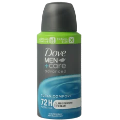 Dove Deodorant spray men+ care clean comfort
