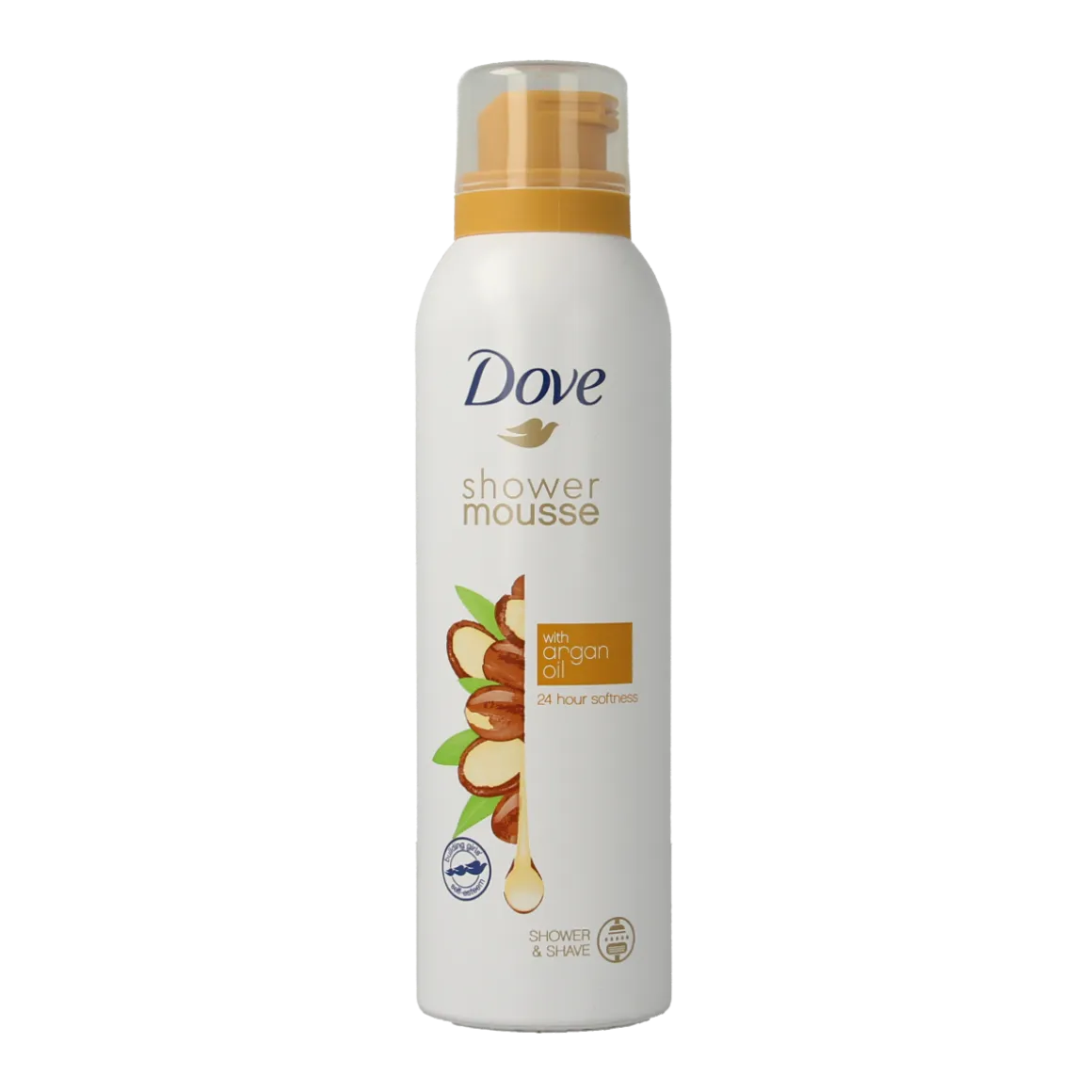 Dove Shower mousse argan oil