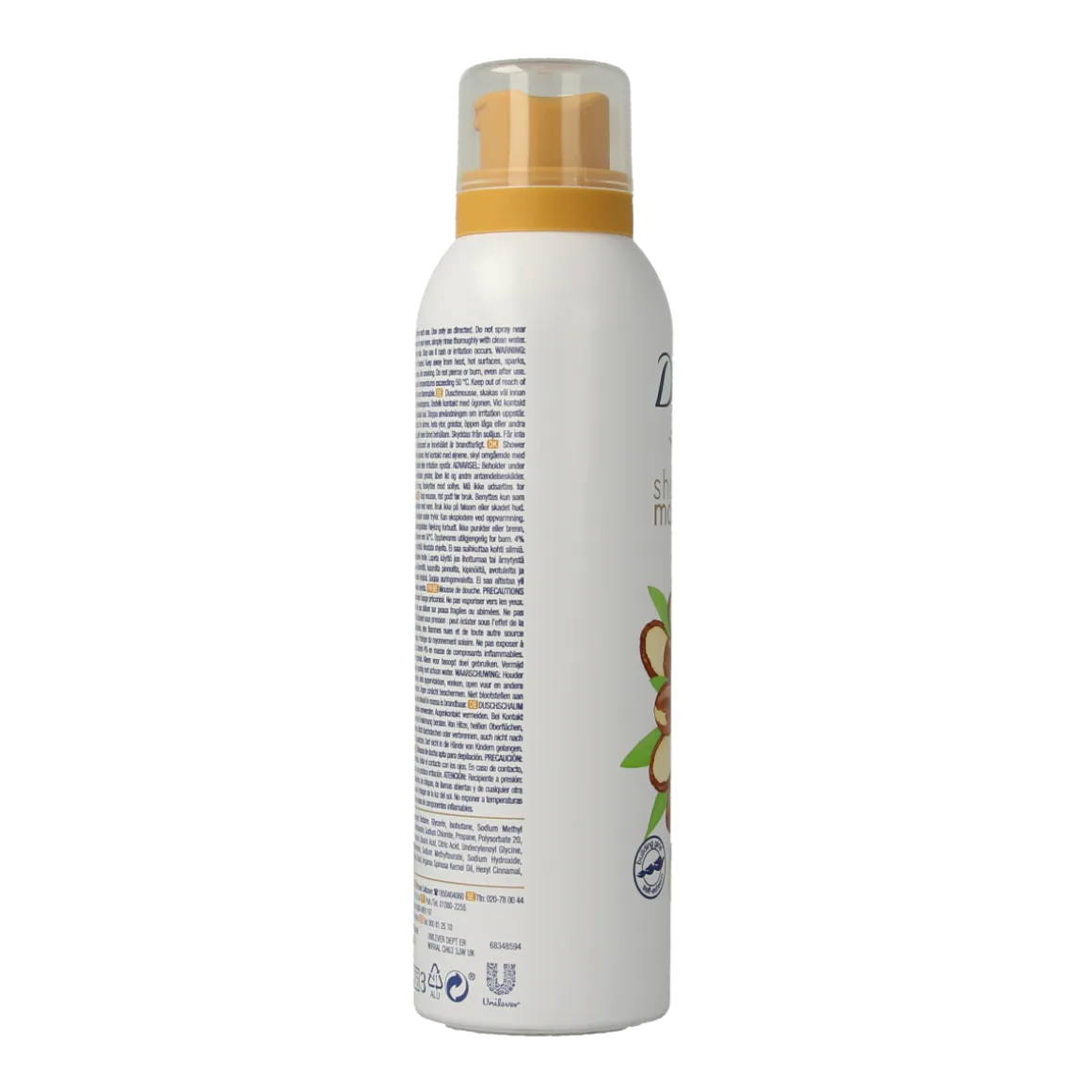 Dove Shower mousse argan oil