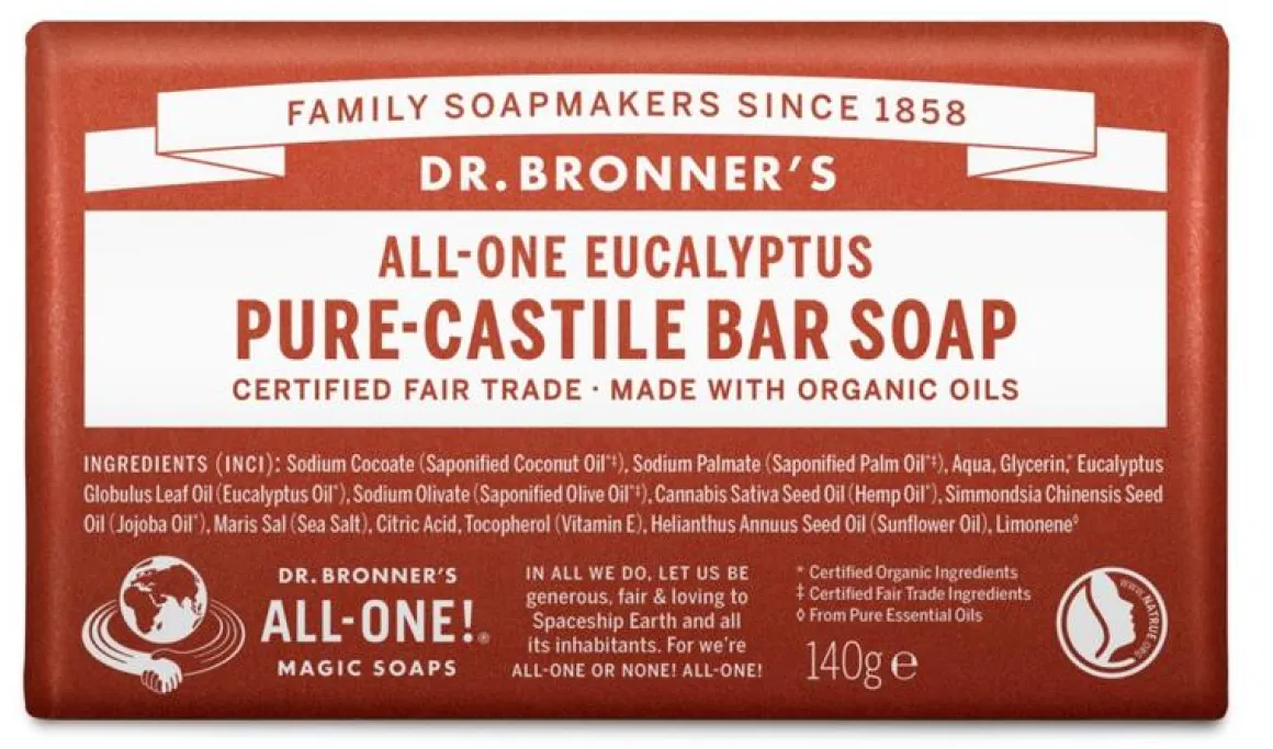 Dr Bronners Barsoap eucalyptus