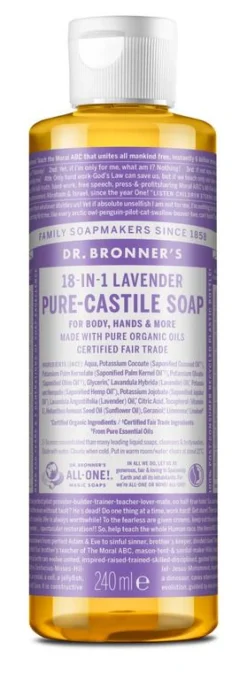Clearance Dr Bronners Liquid soap lavender