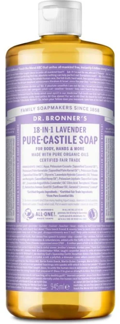 Dr Bronners Liquid soap lavendel
