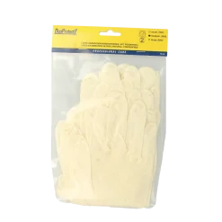 New Duoprotect Handschoen latex poedervrij S