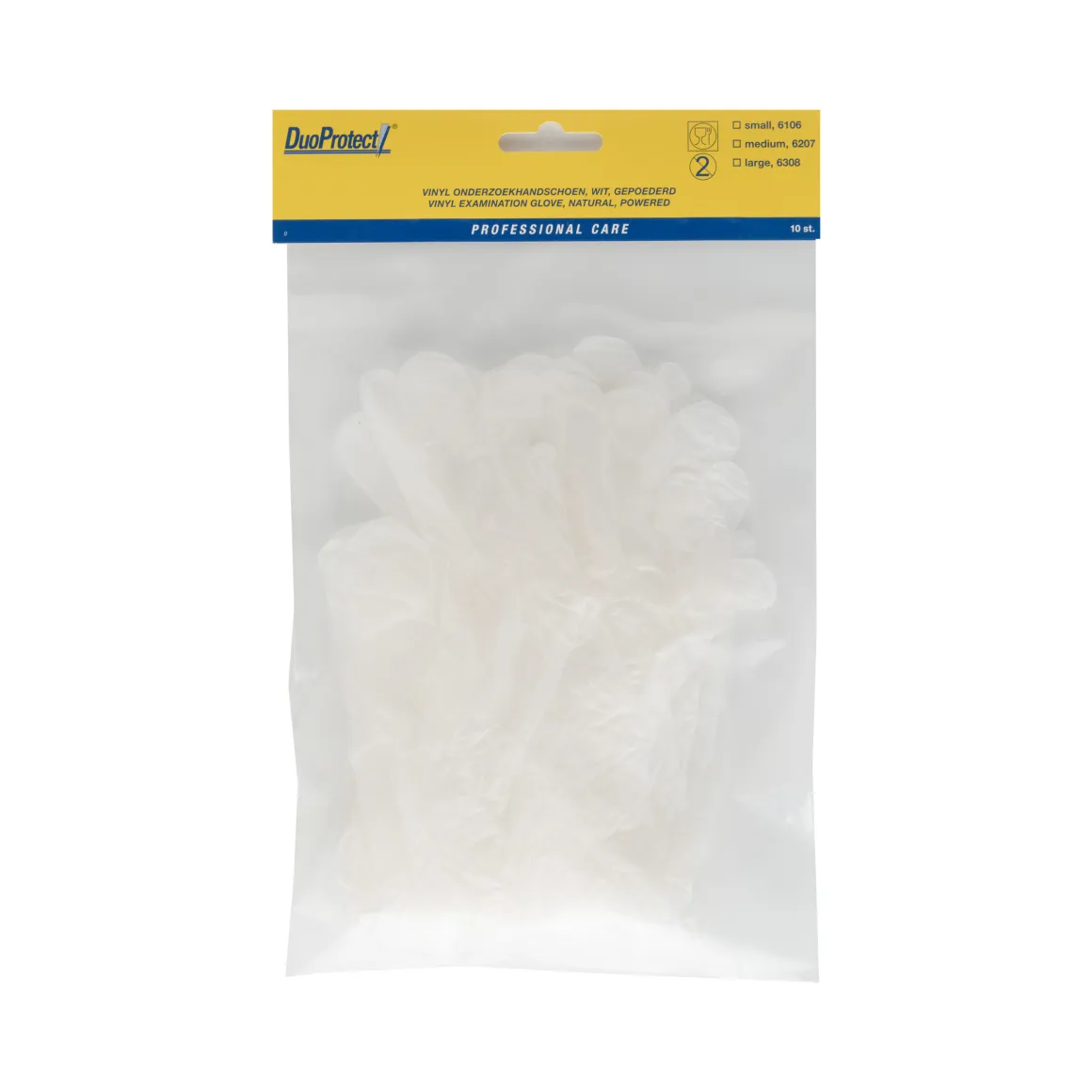 Duoprotect Handschoen vinyl large