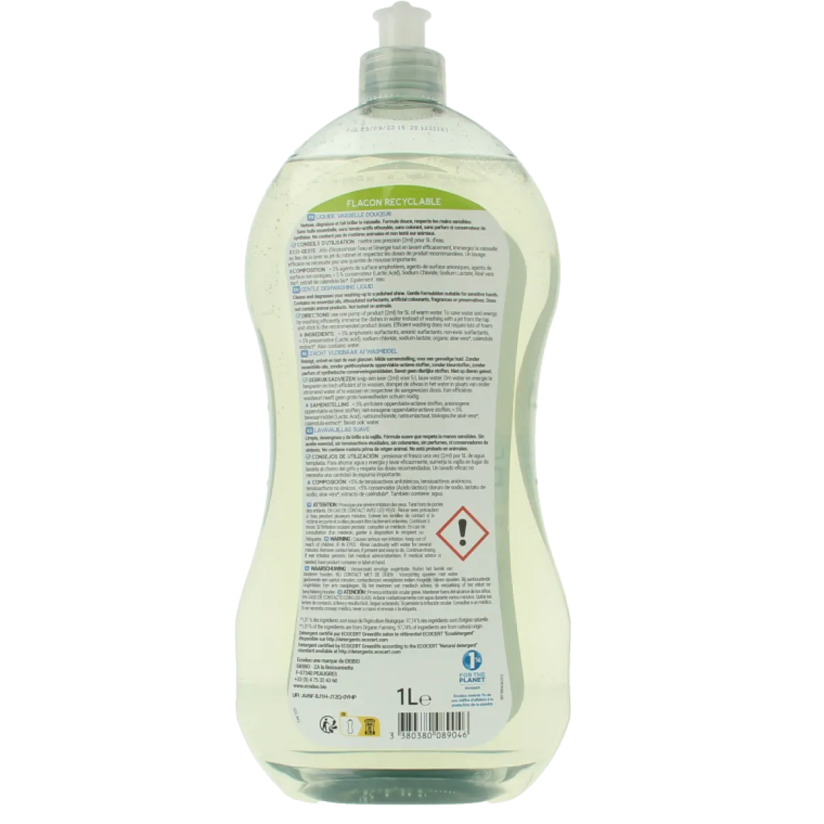 Ecodoo Afwasmiddel vloeibaar hypoallergeen