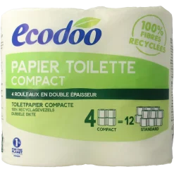 Ecodoo Toiletpapier compact ecologisch bio