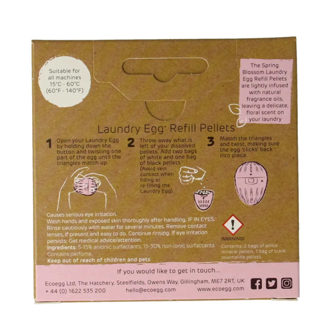 Eco Egg Laundry egg refill - 50 - spring blossom