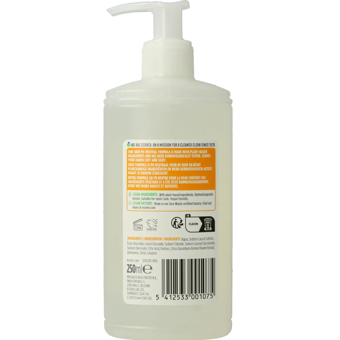 Ecover Handzeep citrus oranjebloesem