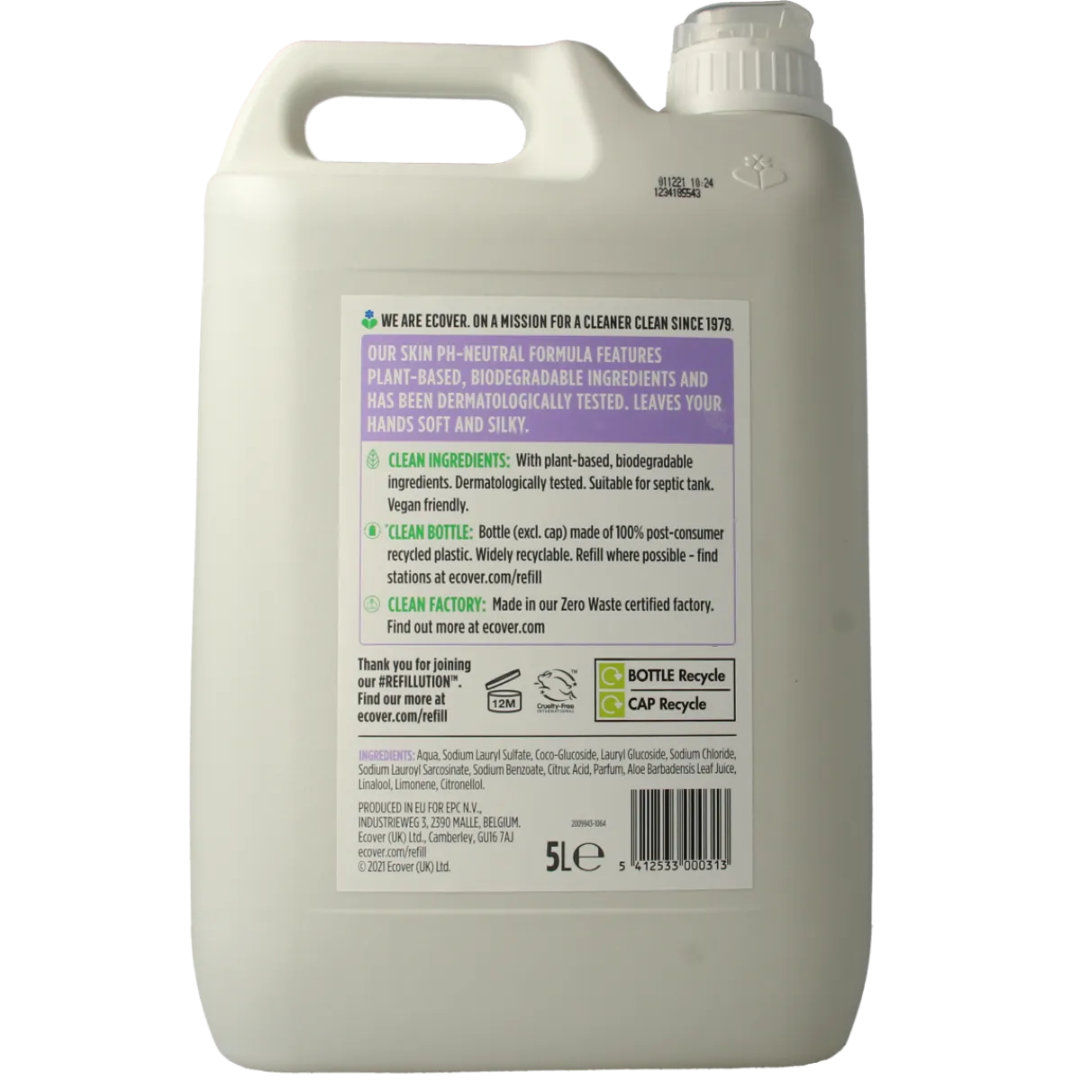 Sale Ecover Handzeep lavendel & aloe vera