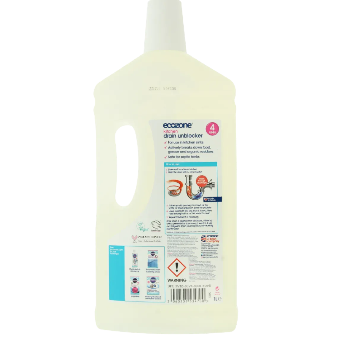 EcoZone Afvoer ontstopper vloeibaar
